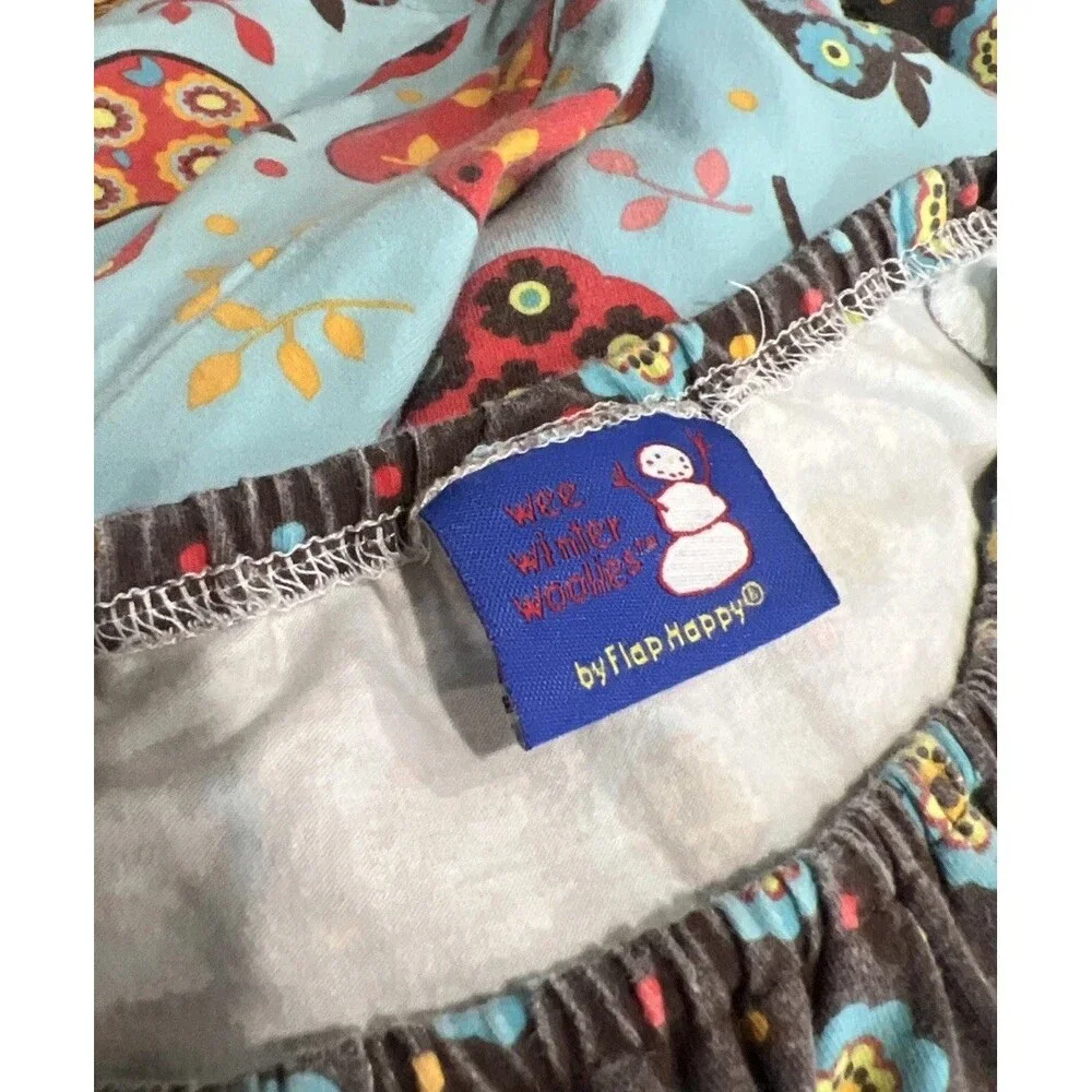 Vintage (1998) The Original Flap Happy Childs Fruit Pattern Dress Size 5 Girls